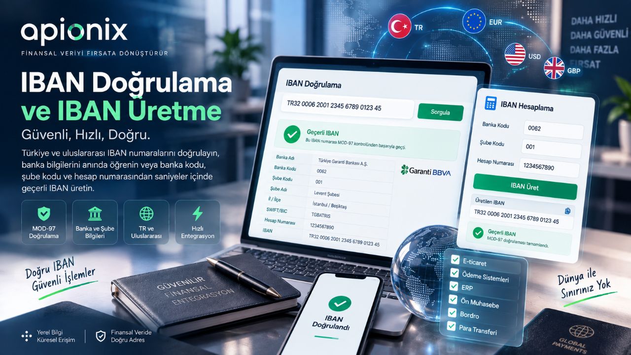 Kurumsal Finans Sistemlerinde IBAN Doğrulama ve Üretim Standartları