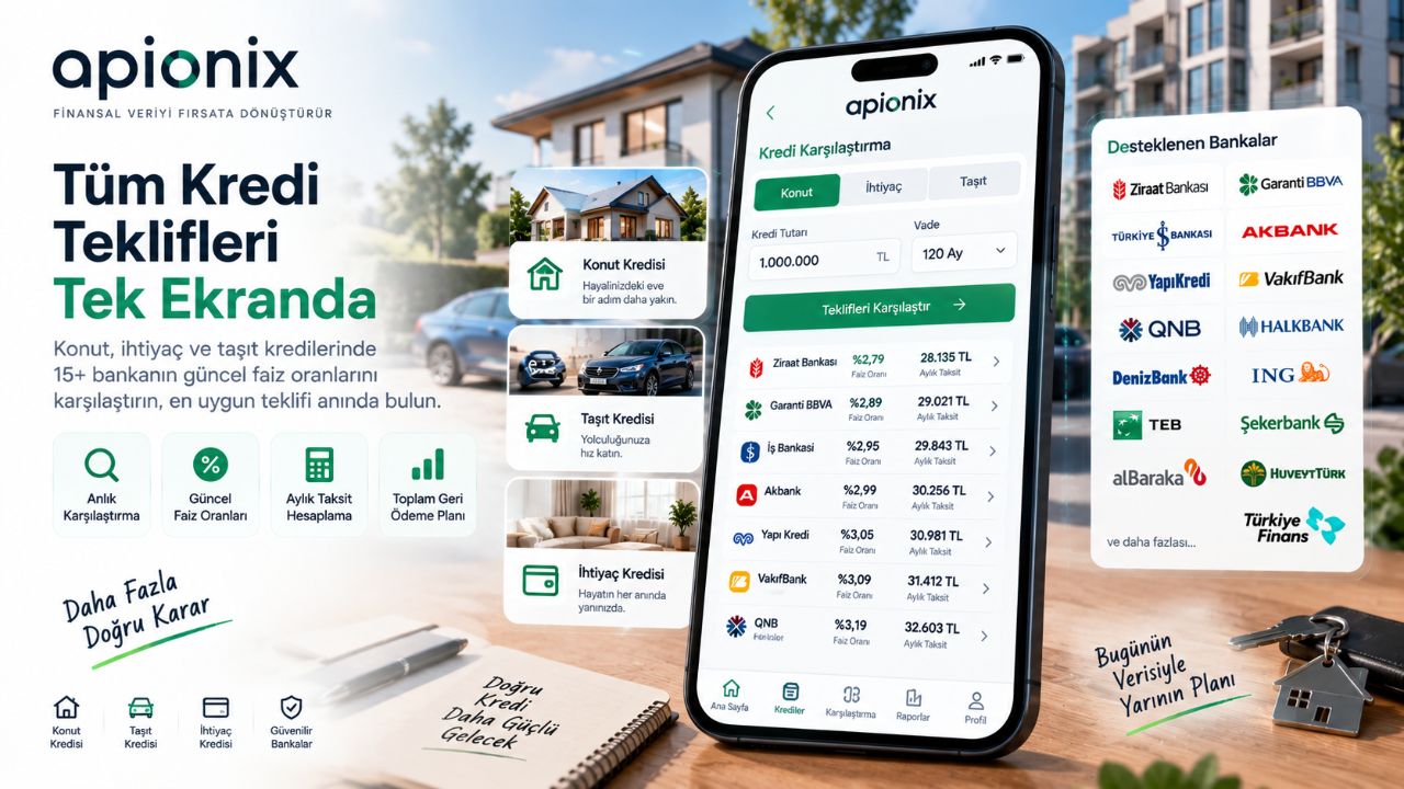 Kurumsal Kredi Karşılaştırma Servisi ile Finansal Entegrasyon