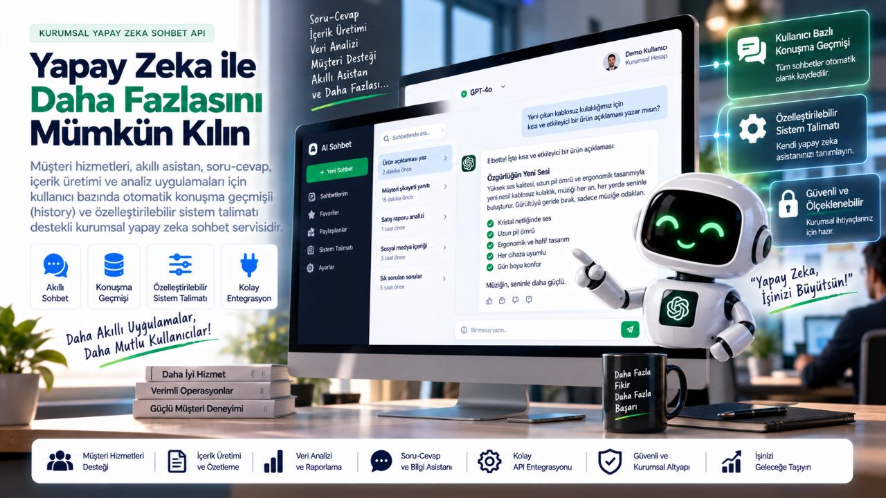 Kurumsal Yapay Zeka Sohbet Servisleri: Verimliliği Artırmanın Yolu